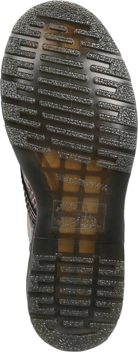 EMP "1460 - Black Blue Viper Croc Emboss" Boot schwarz/blau von Dr. Martens Räumungsverkauf