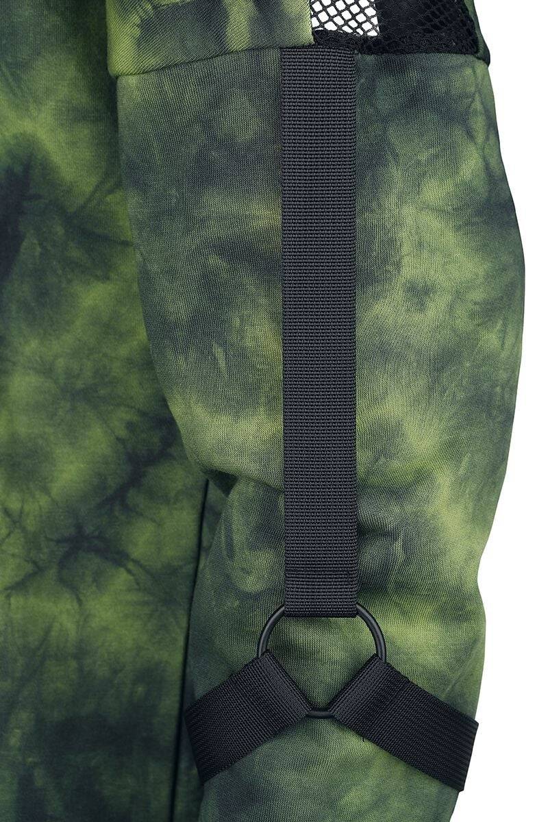 EMP "Kami Jumper" Sweatshirt schwarz/grün von Poizen Industries Sonderangebote