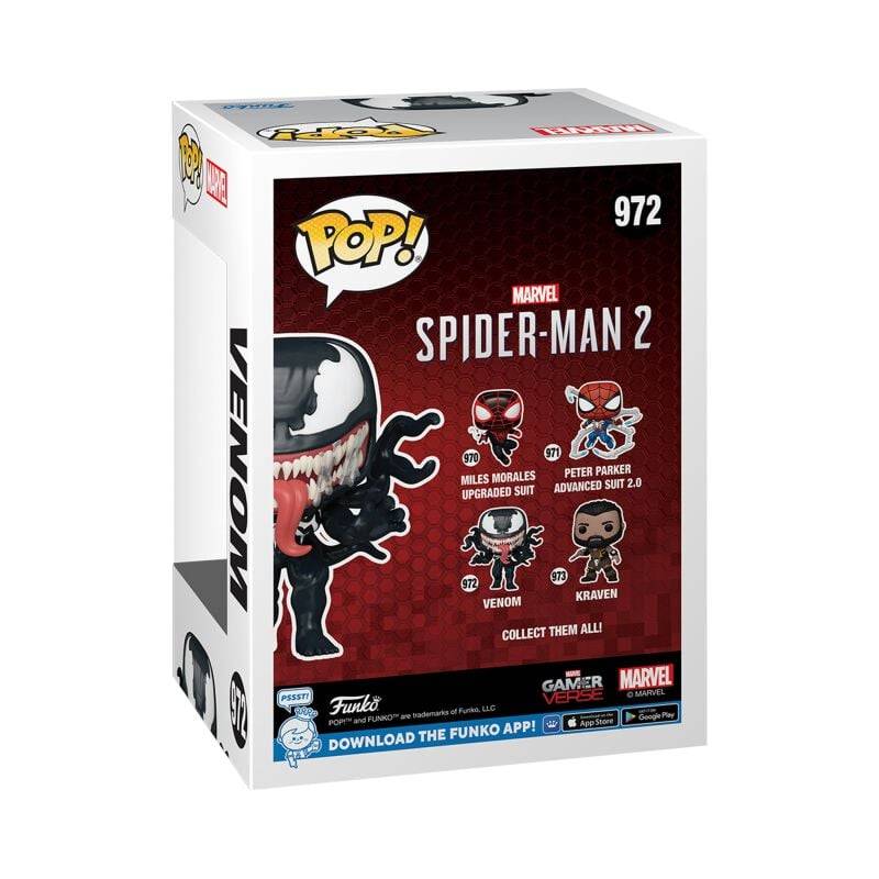 EMP "2 - Venom Vinyl Figur 972" Funko Pop! multicolor von Spider-Man Kostenlose Rückgabe