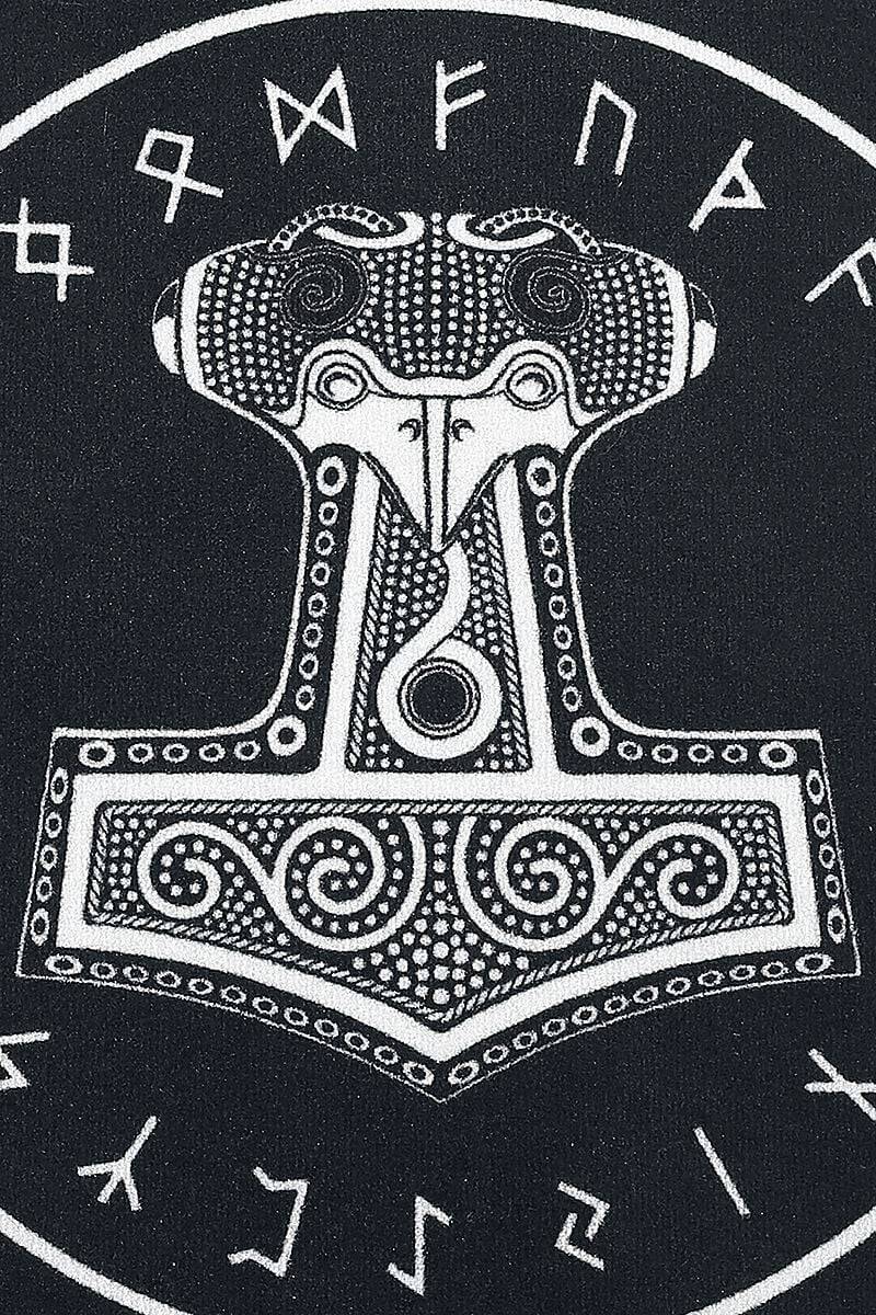 EMP "Thor's Hammer" Teppich schwarz von Thor's Hammer Letzte 3 Tage
