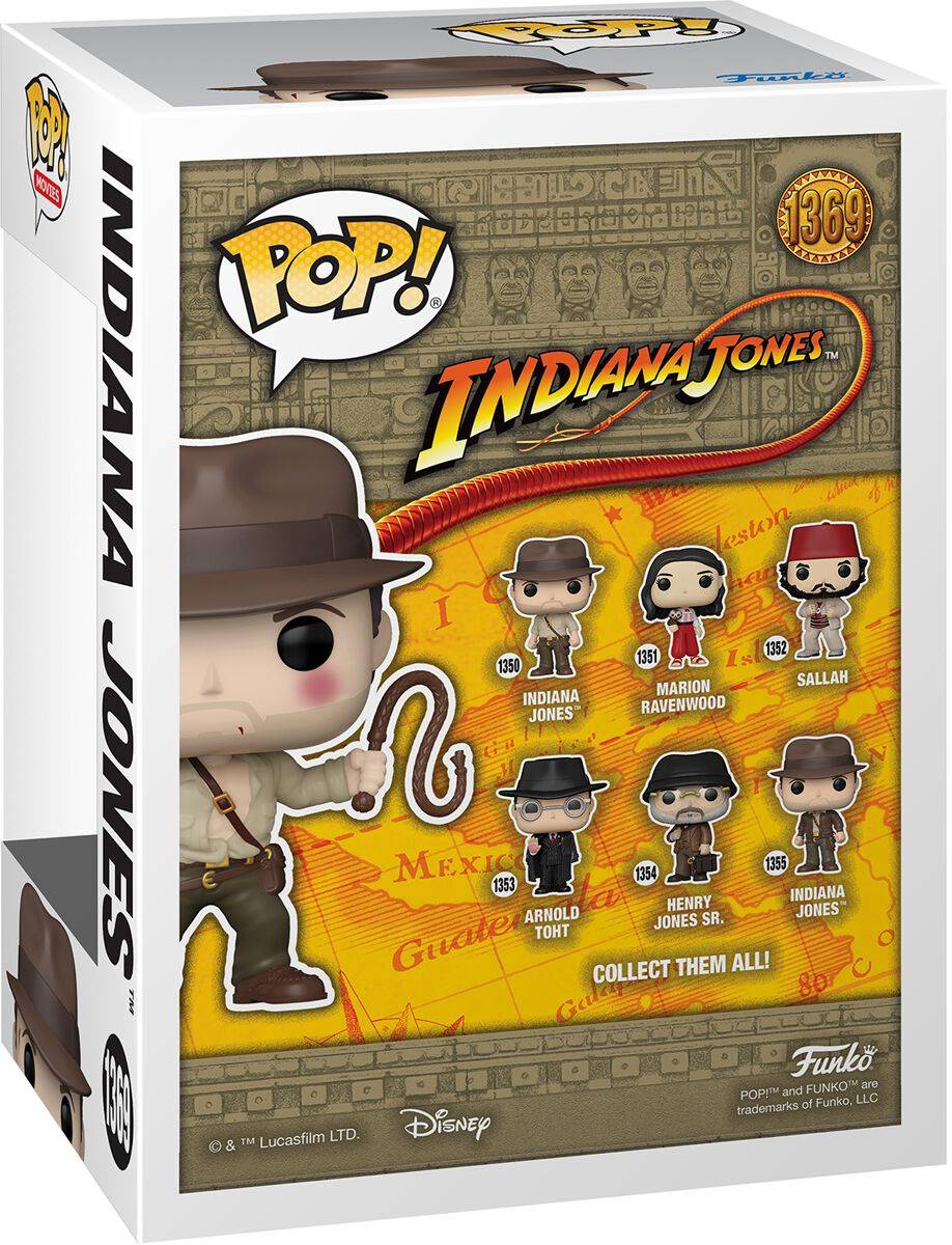 EMP "Indiana Jones und der Tempel des Todes - Indiana Jones Vinyl Figur 1369" Funko Pop! multicolor von Indiana Jones Zeitbegrenzte Promotion
