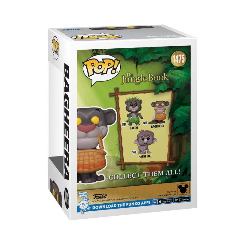 EMP "Bagheera Vinyl Figur 1475" Funko Pop! multicolor von Das Dschungelbuch Bis zu 65% Rabatt