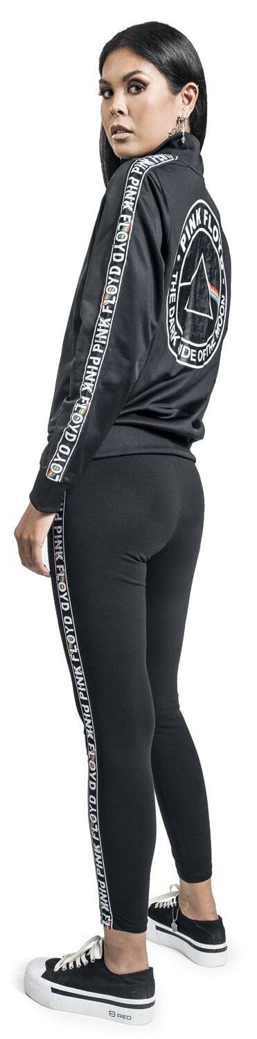 EMP "Amplified Collection - Ladies Cotton Taped Yoga Leggings" Leggings schwarz von Pink Floyd Vierteljährliche Förderung