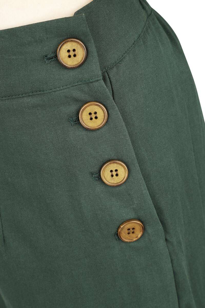 EMP "Pretty Perfect Trousers" Stoffhose grün von Banned Retro Discount Store für neue Produkte