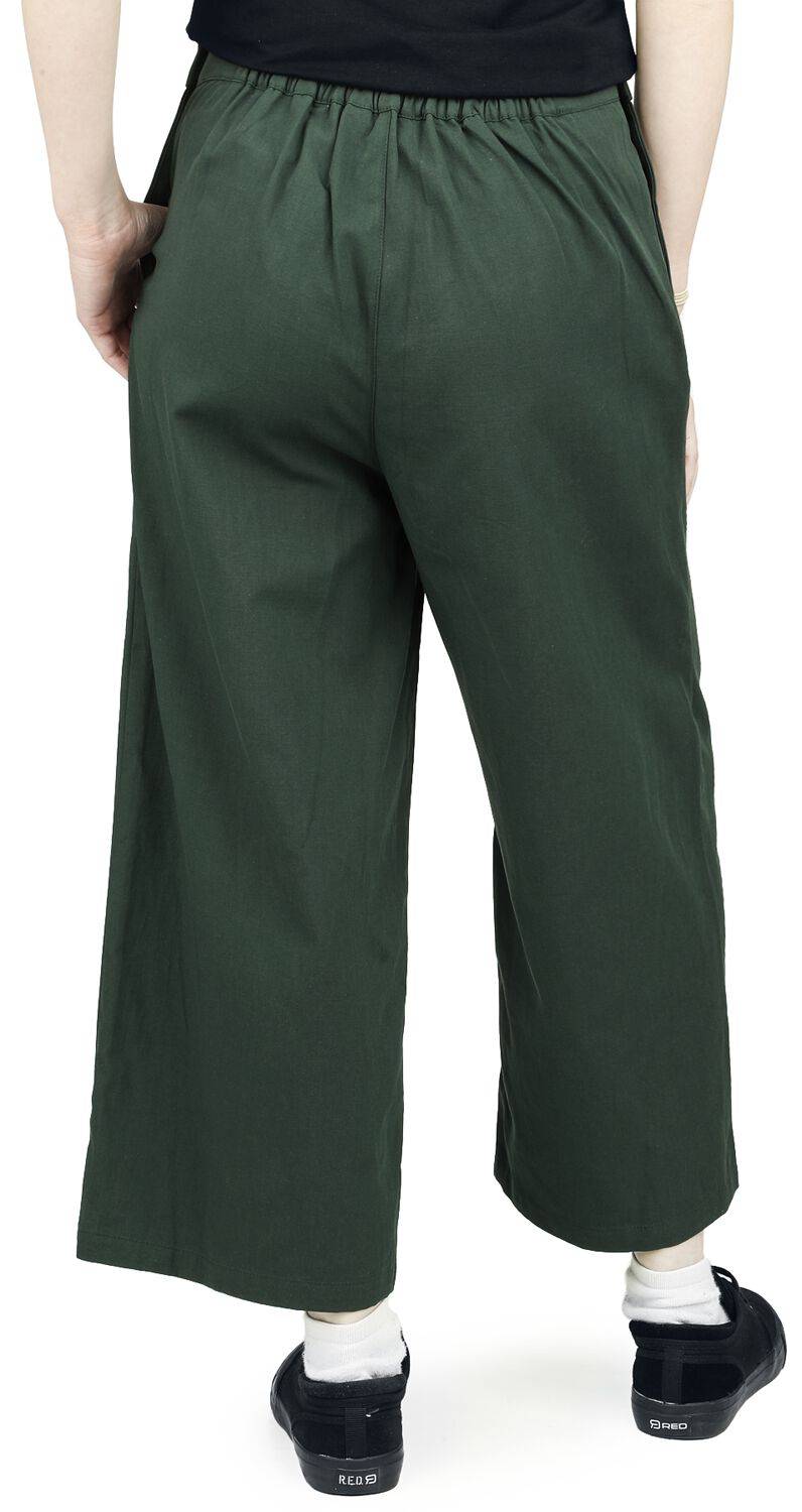 EMP "Pretty Perfect Trousers" Stoffhose grün von Banned Retro Discount Store für neue Produkte