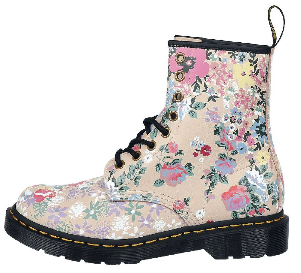EMP "1460 8 Eye Boot Floral Mash Up Backhand" Boot multicolor von Dr. Martens Kostenloser Versand international
