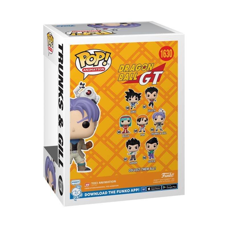 EMP "GT - Trunks & Gill Vinyl Figur 1630" Funko Pop! multicolor von Dragon Ball Neueste Mode