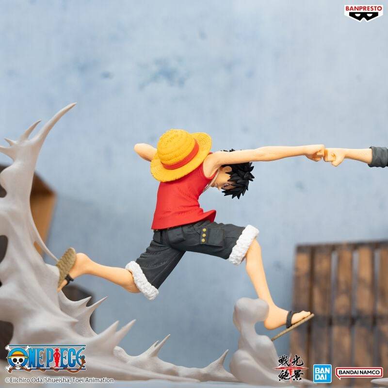 EMP "Banpresto - Monkey D. Luffy (Senkozekkei)" Sammelfiguren multicolor von One Piece Sonderangebote