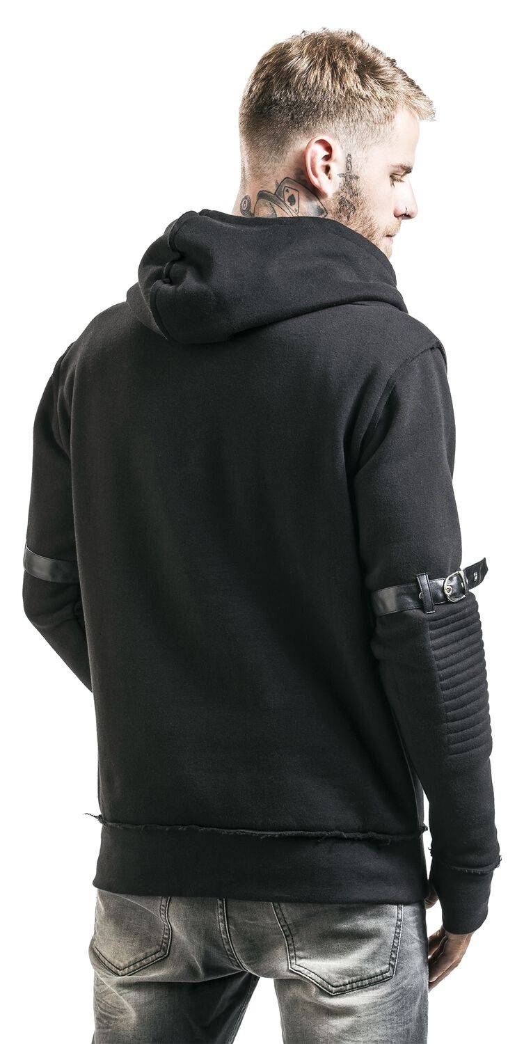 EMP "Voyage Hood" Kapuzenpullover schwarz von Vixxsin Kostenlose Rückgabe