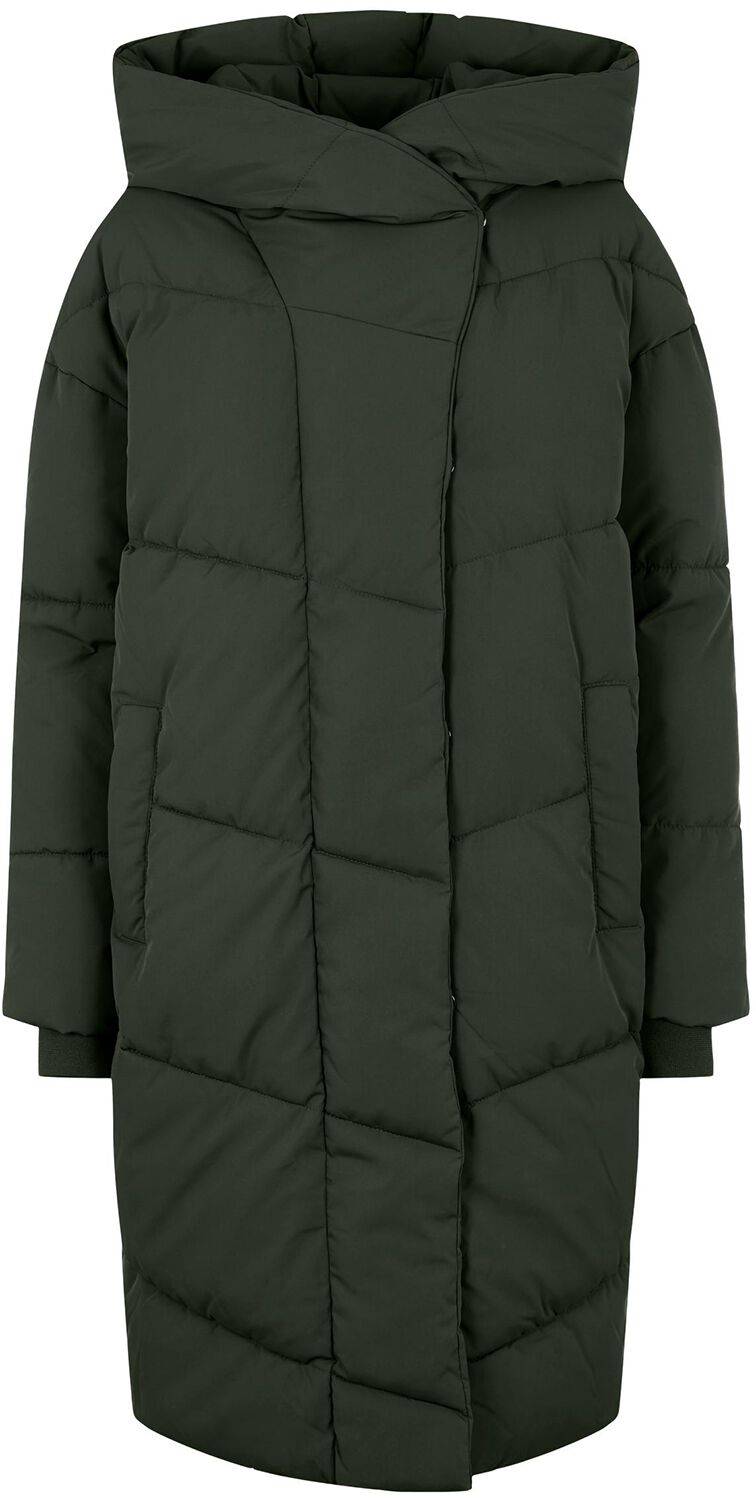 EMP "NMTally Long Jacket" Wintermantel oliv von Noisy May