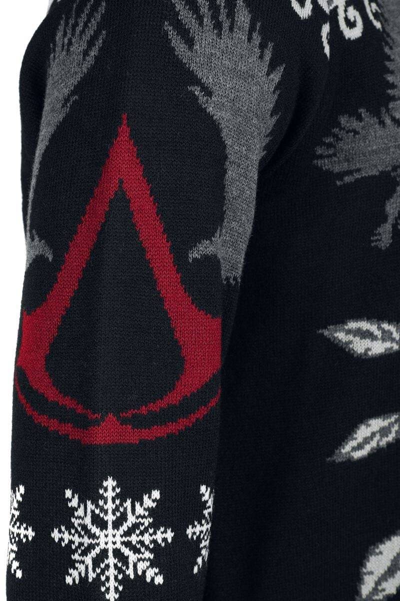 EMP "Emblem" Weihnachtspullover multicolor von Assassin's Creed Bis zu 60% Rabatt