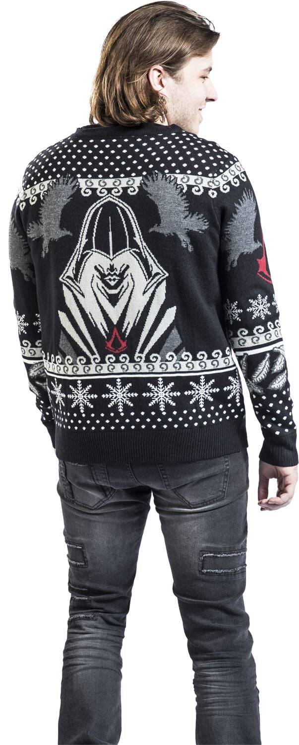 EMP "Emblem" Weihnachtspullover multicolor von Assassin's Creed Bis zu 60% Rabatt