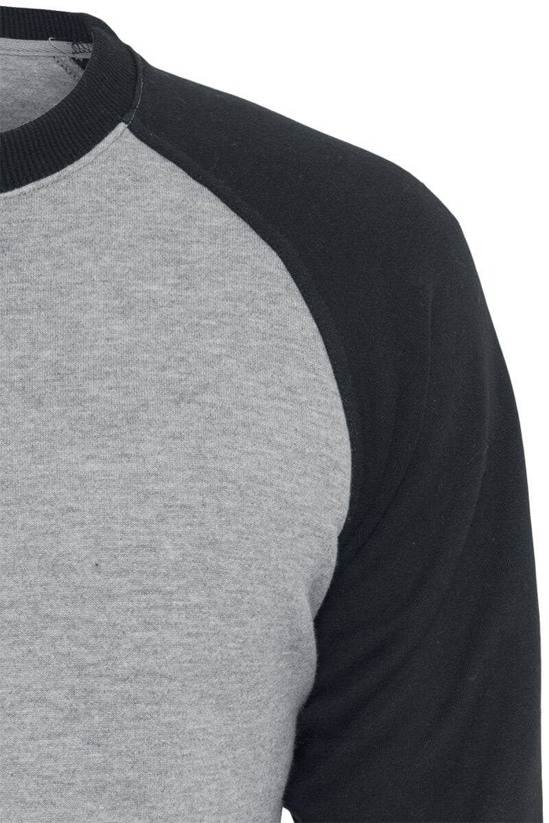 EMP "2-Tone Raglan Crewneck" Sweatshirt grau/schwarz von Urban Classics Verkauf
