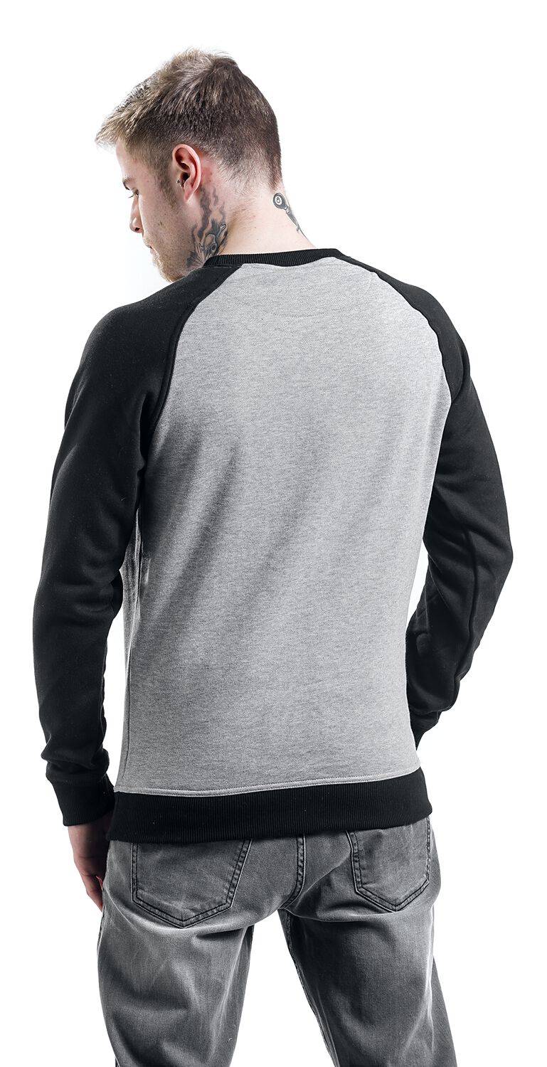 EMP "2-Tone Raglan Crewneck" Sweatshirt grau/schwarz von Urban Classics Verkauf