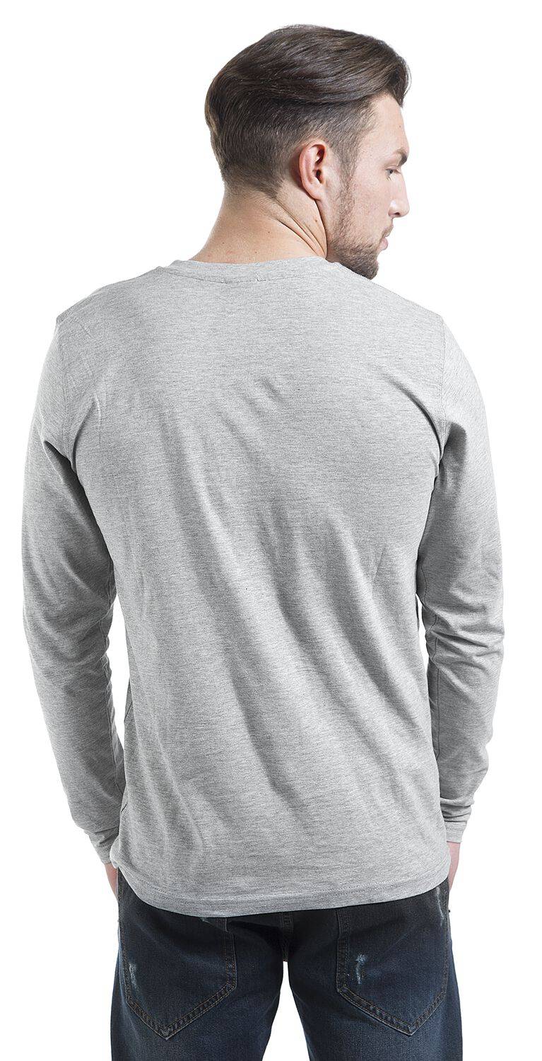 EMP "Basic Henley" Langarmshirt grau von Urban Classics Angebote
