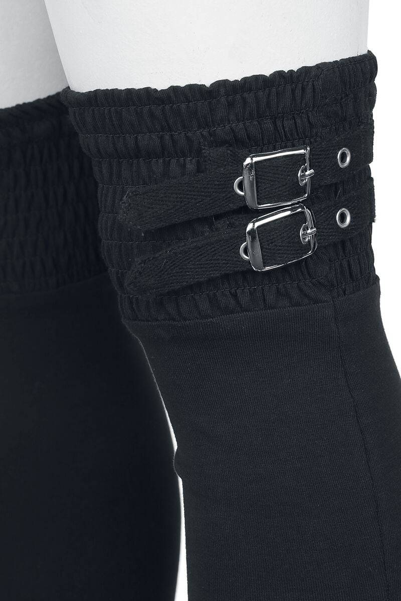 EMP Kniestrümpfe schwarz von Gothicana by EMP im Angebot
