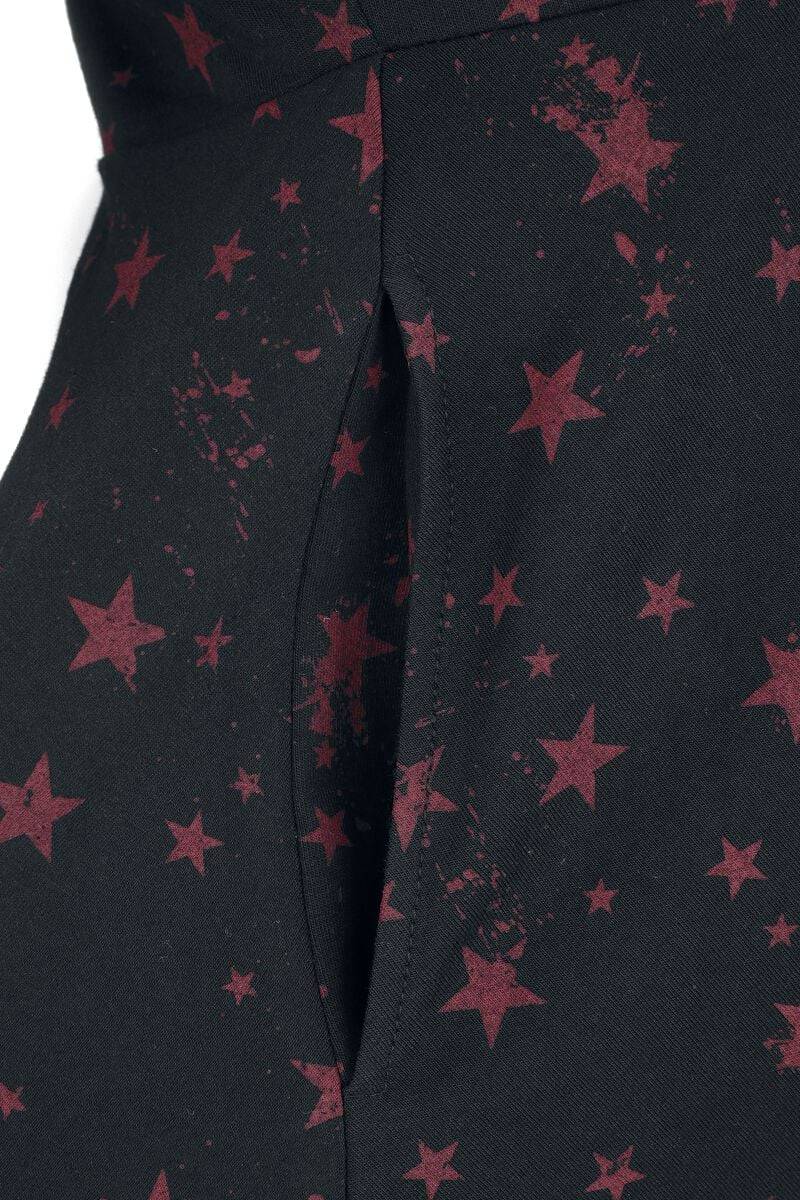 EMP Kurzes Kleid schwarz/rot von RED by EMP Osterangebot