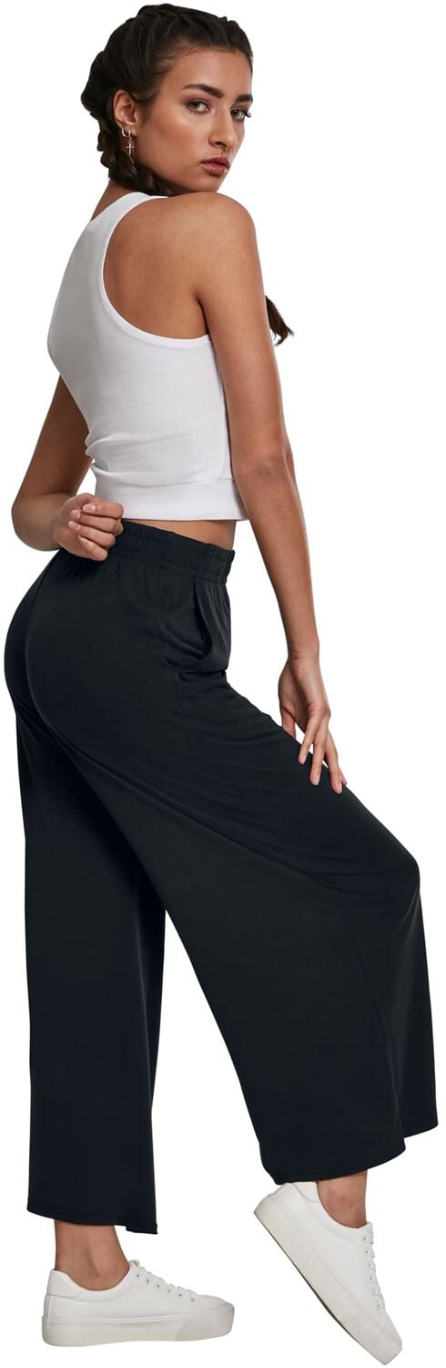 EMP "Ladies Modal Culotte" Stoffhose schwarz von Urban Classics Lagerräumung