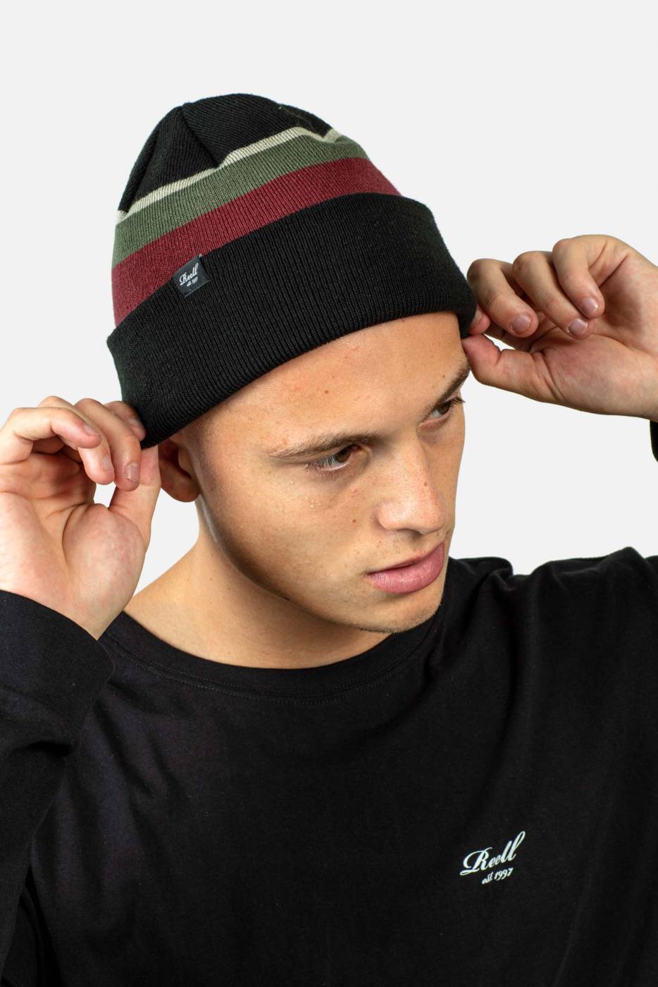 Reell Striped Beanie 50% Rabatt für begrenzte Zeit