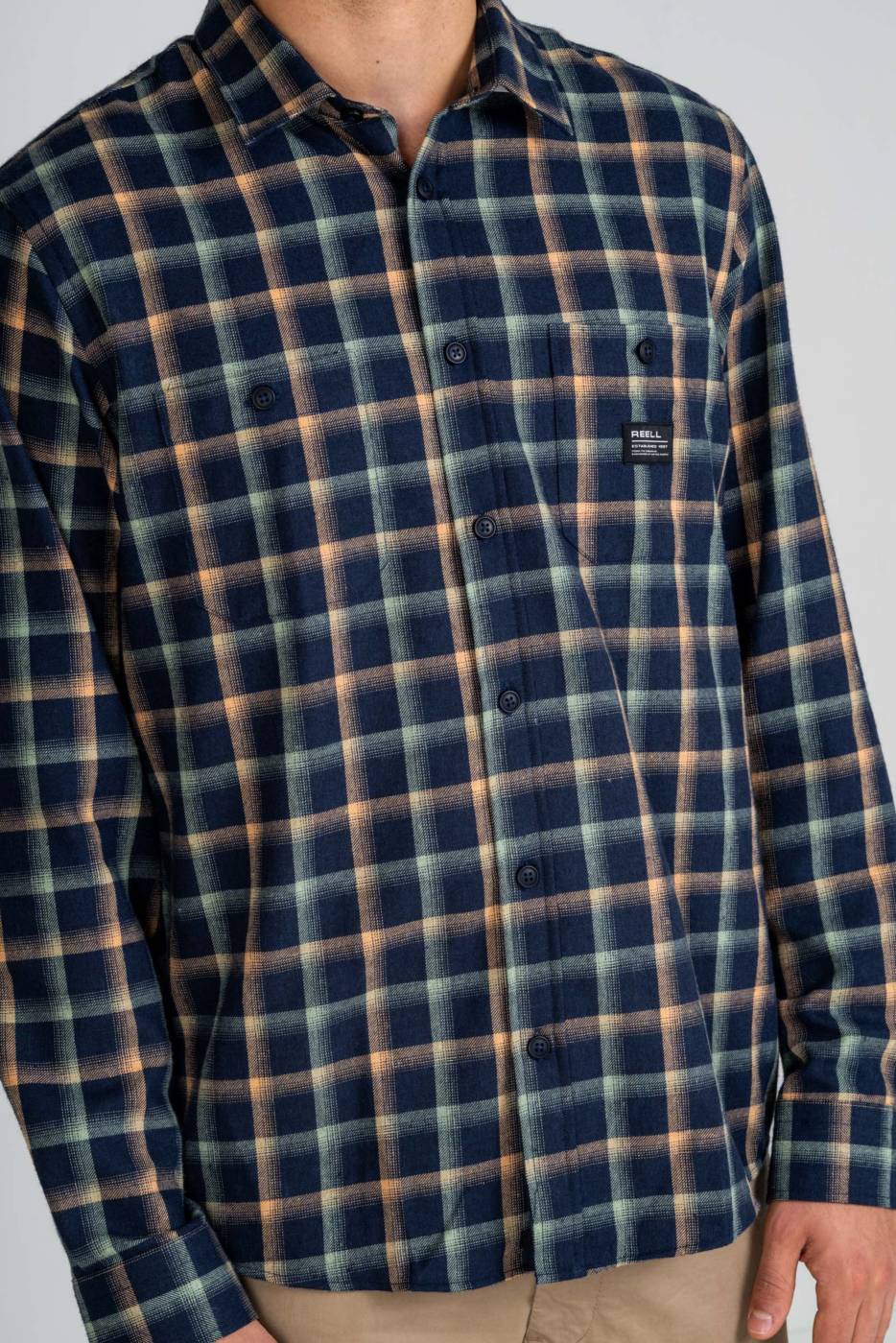 Reell Alvar Check Shirt Kostenlose Rückgabe