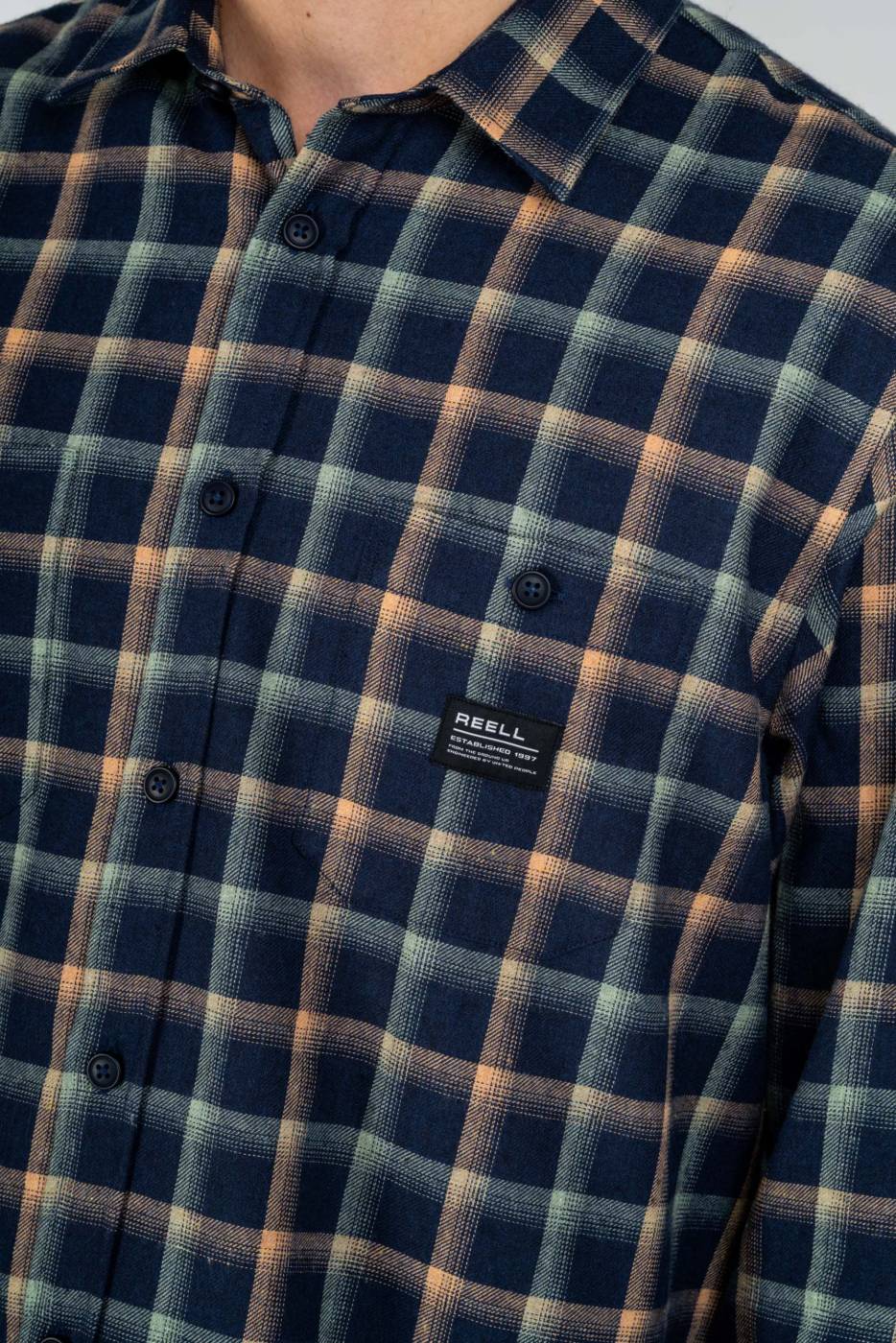 Reell Alvar Check Shirt Kostenlose Rückgabe