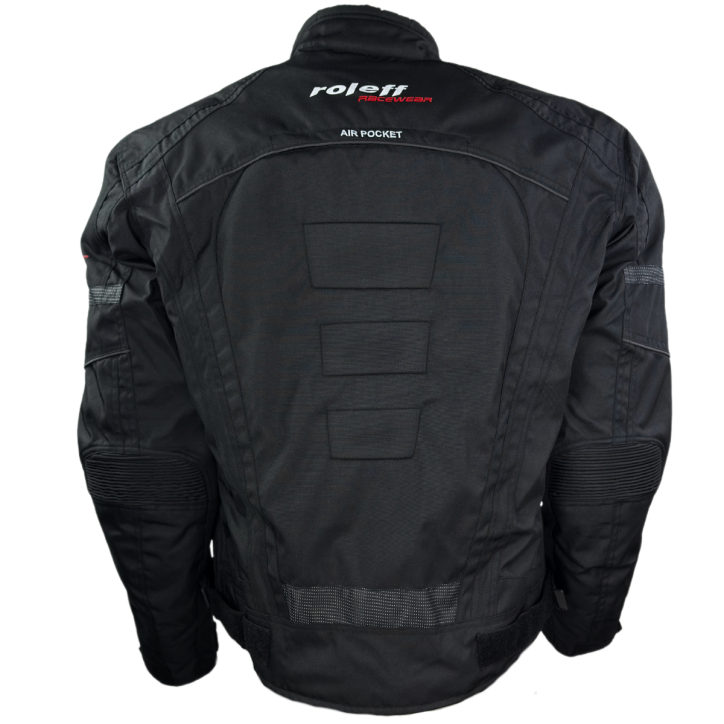 Roleff RO545 - kurze Motorradjacke mit Klimamembrane & Belüftung Vierteljährliche Förderung