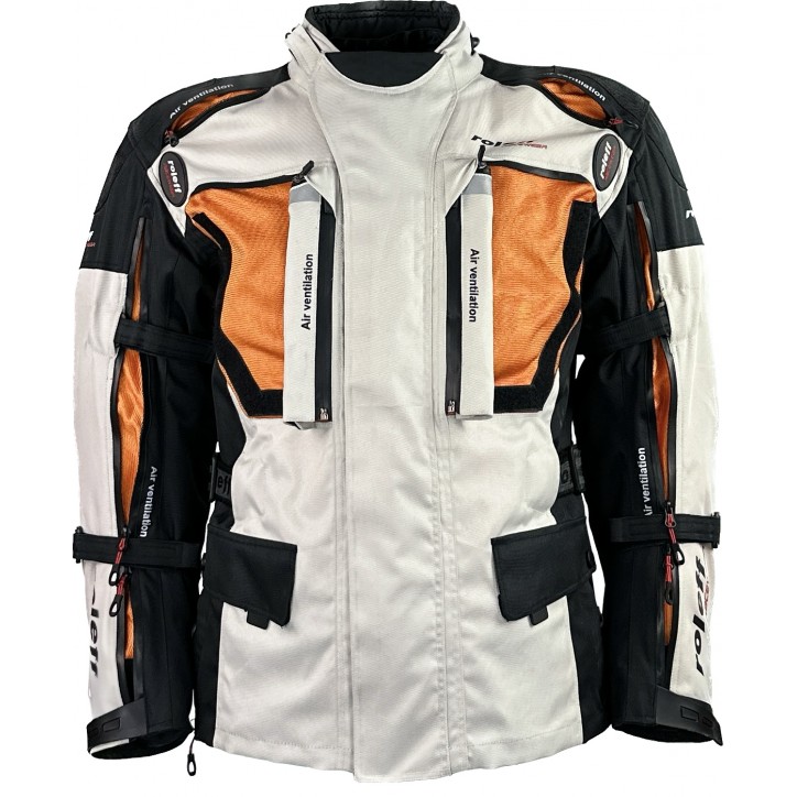 Roleff RO1121 Ultimativer Schutz und Stil: Die Enduro-Motorradjacke, die jedes Abenteuer rockt!" Nur noch ein Tag übrig
