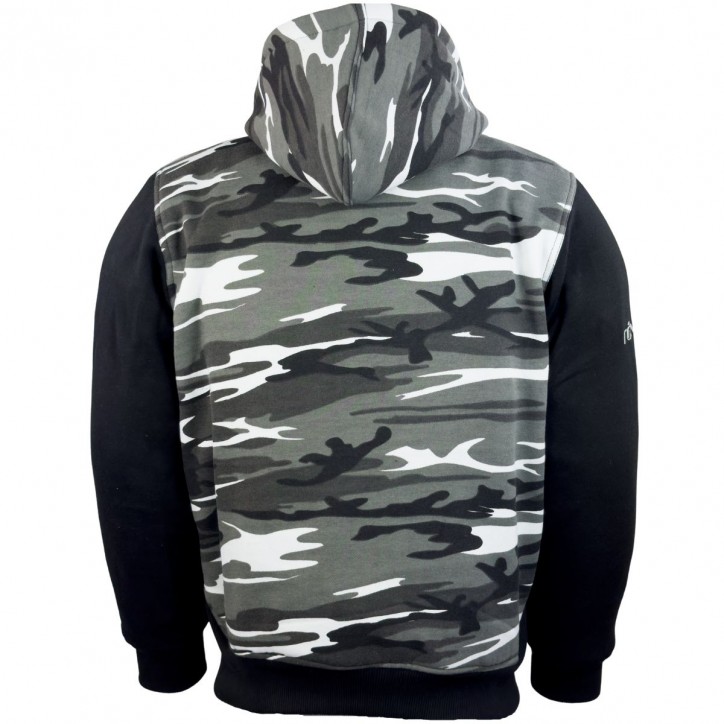 Roleff RO3350 - Hoodie mit Aramid & Protektoren - camouflage/ schwarz/ weiss Riesige Rabatte