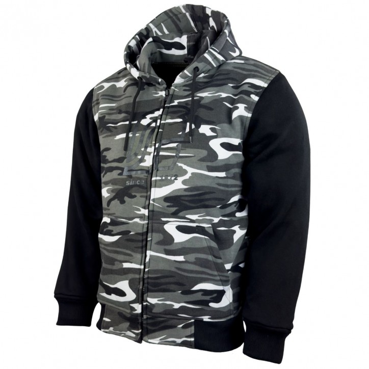 Roleff RO3350 - Hoodie mit Aramid & Protektoren - camouflage/ schwarz/ weiss Riesige Rabatte
