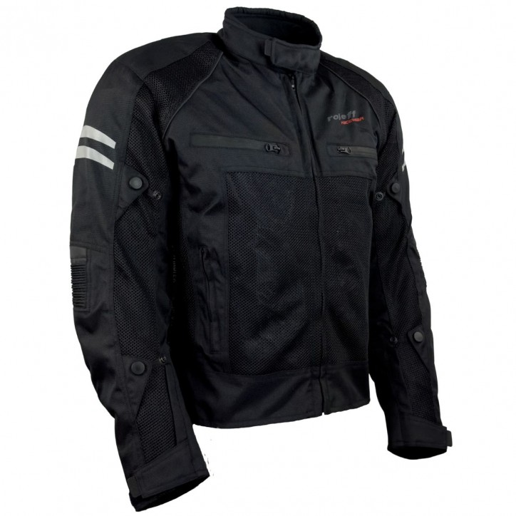 Roleff RO613 - Mesh Motorradjacke mit Klimamembrane: Perfekt für Sommertouren Im Verkauf