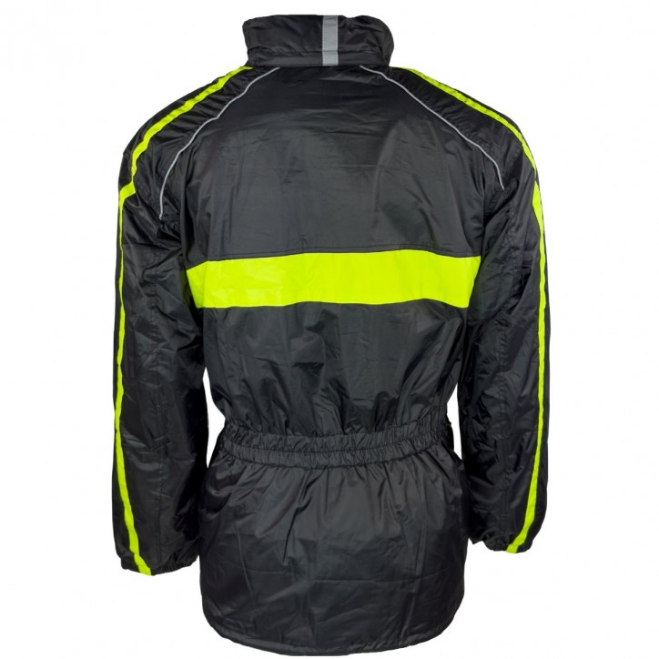 Roleff RO1001 - Regenjacke in Schwarz / Neongelb Angebote