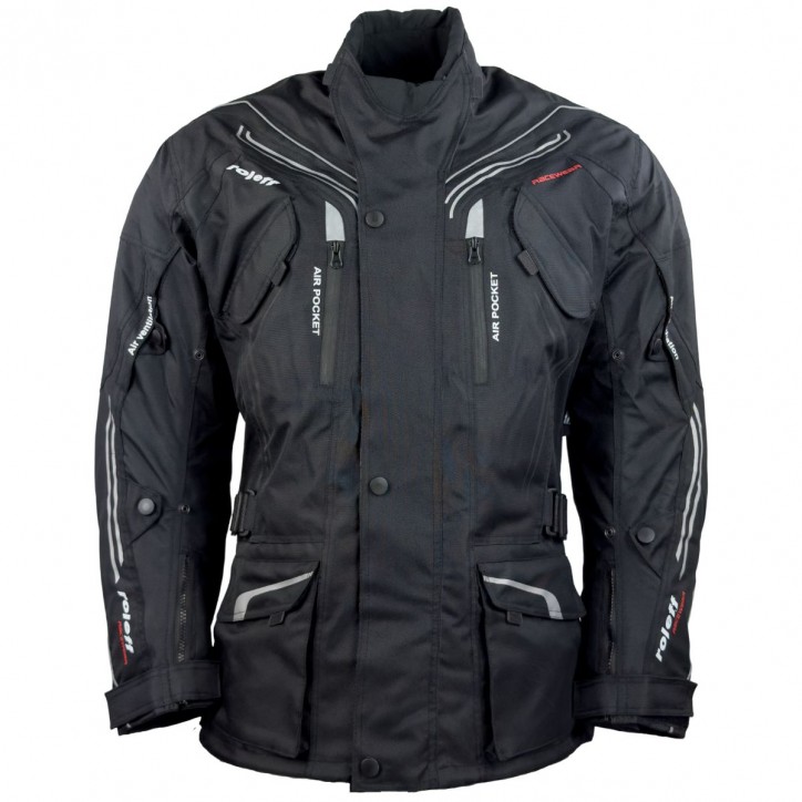 Roleff RO15111 - Motorradjacke in Schwarz Günstiger Verkauf