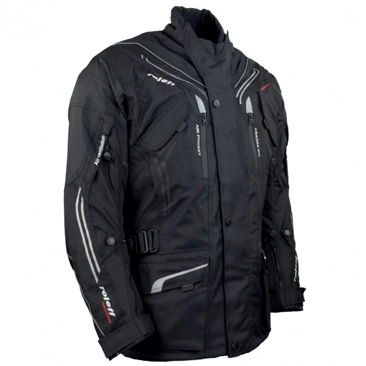 Roleff RO15111 - Motorradjacke in Schwarz Günstiger Verkauf