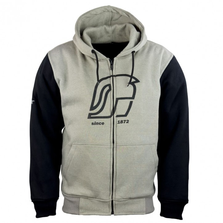 Roleff RO3330 - Hoodie mit Aramid & Protektoren - beige/schwarz Kostenloser Versand