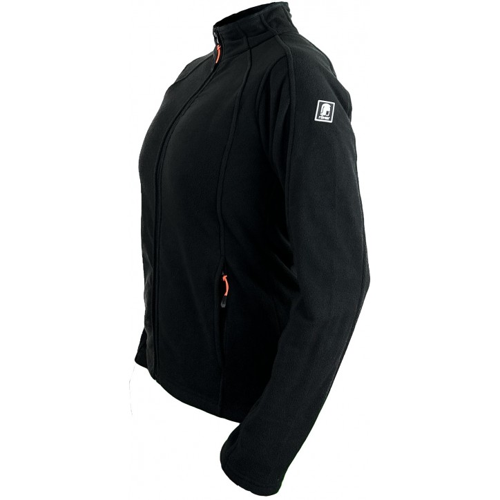 Roleff Römer Fleecejacke für Damen, schwarz - RO3310 Fabrikpreis