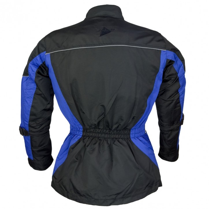 Roleff RO431K Kinder- Motorradjacke, CE-Protektoren, blau Versandkostenfrei