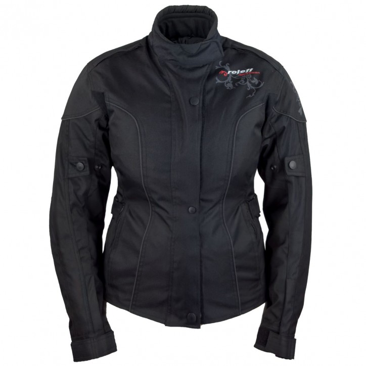 Roleff RO960 - Motorradjacke für Damen in Schwarz Exklusivangebot