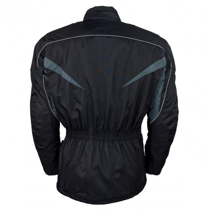 Roleff RO10003 - Motorradjacke in Schwarz / Grau Muttertagsangebot