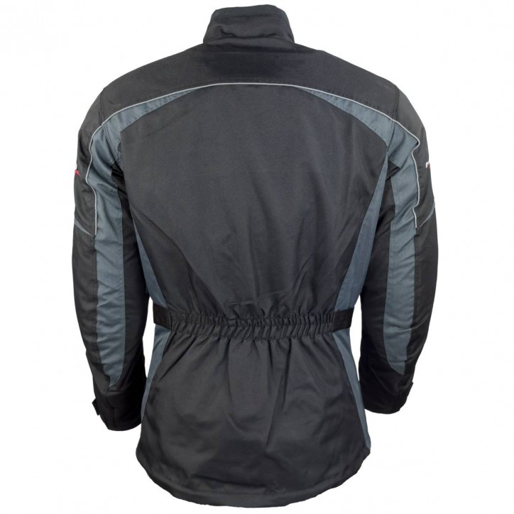 Roleff RO701 - Motorradjacke in Schwarz / Grau Jubiläumsangebot