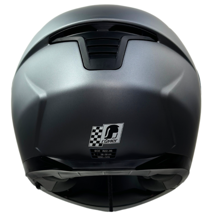 Roleff RR20771 - Römer Klapphelm -Motorradhelm mit Sonnenvisier, titanium- matt Heißer Verkauf