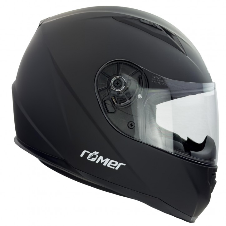 Roleff RO20040 - Motorradhelm mit Belüftung, matt schwarz Neuheiten