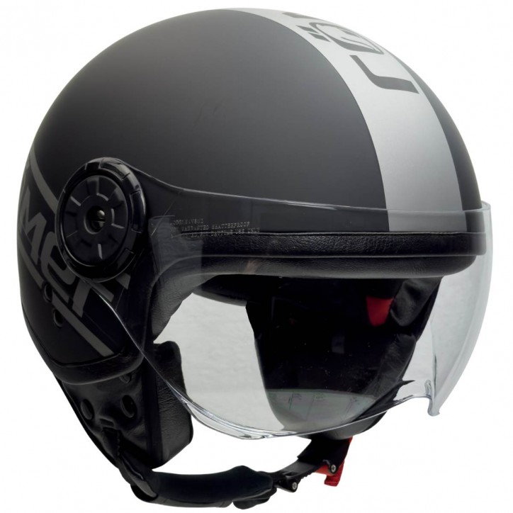 Roleff Motorrad- Jethelm mit Pilotenvisier in edlem Design Bestseller