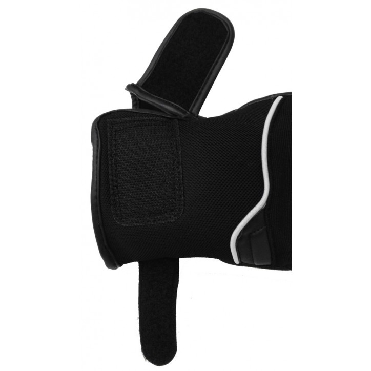 Roleff RO20 - Schwarze Leder/Textil Motorradhandschuhe Sonderangebote