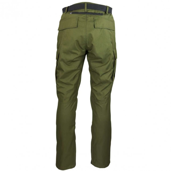 Roleff RO17002 - M89 Textil-Motorradhose, oliv mit Koppel & Protektoren Bis zu 50% Rabatt