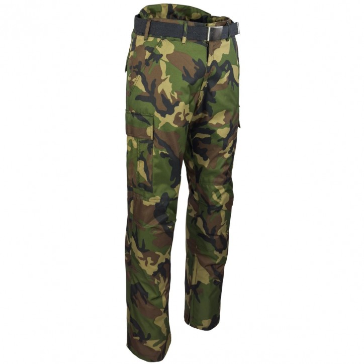 Roleff RO17001 - M89 Textil-Motorradhose, camouflage mit Koppel & Protektoren Bis zu 60% Rabatt