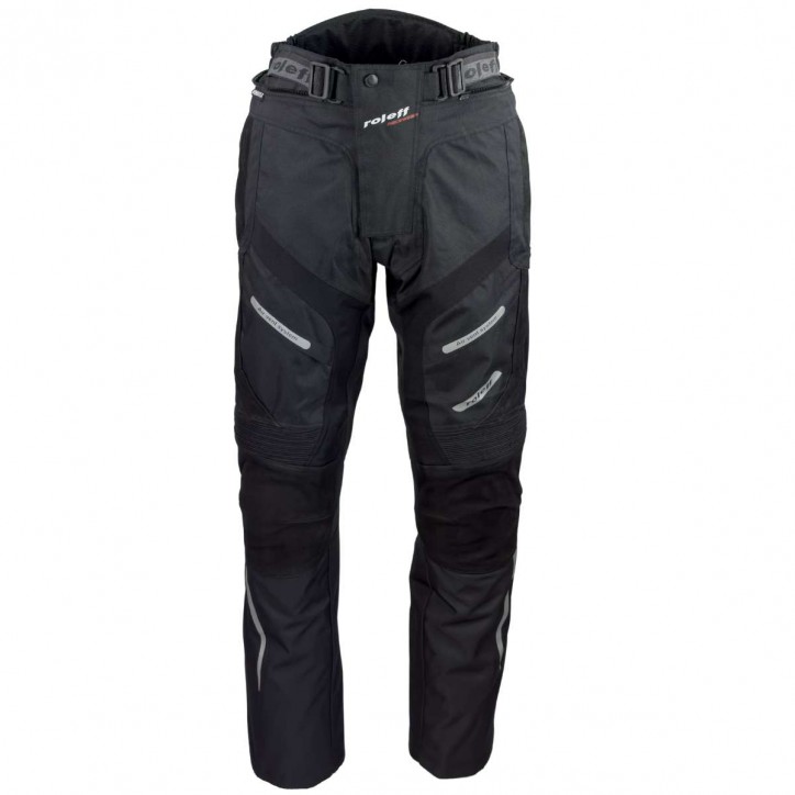 Roleff RO460 - Motorradhose mit Nubukleder und Protektoren Bis zu 55% Rabatt