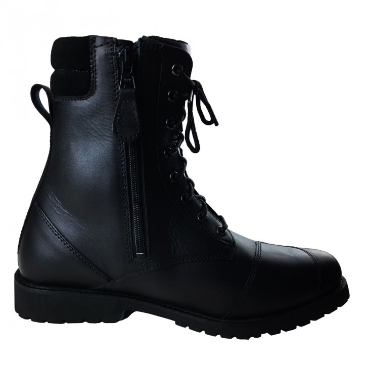 Roleff RO012 - Motorradstiefel "Ranger", mit seitlichem Reißverschluss und Schnürung Super Rabatt