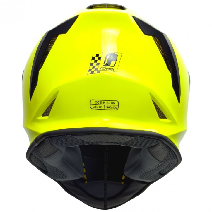 Roleff RO50219 - Integralhelm in Neongelb Fabrik Onlineshop