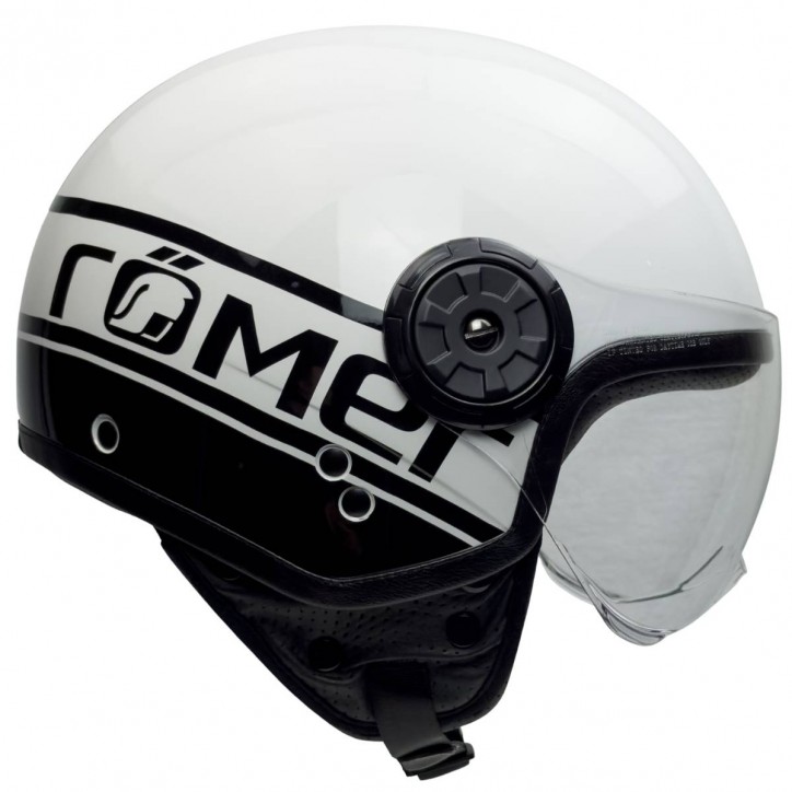 Roleff Motorrad- Jethelm - Hochglanz Lackierung & Pilotenvisier Günstig kaufen