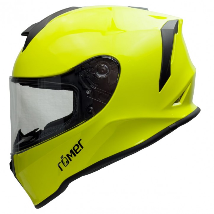 Roleff RO5019 - Kinder Motorradhelm in Neongelb Versandkostenfrei